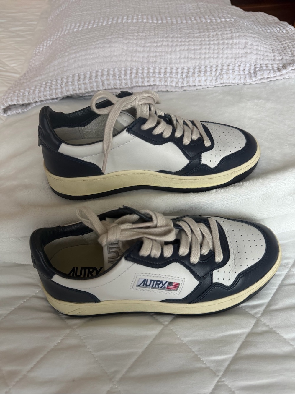 Autry Navy Blue Medalist Sneakers